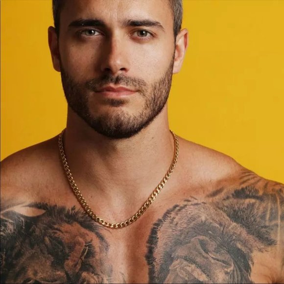 New fashion unisex rock chain necklace 4mm wide - Picture 5 of 5